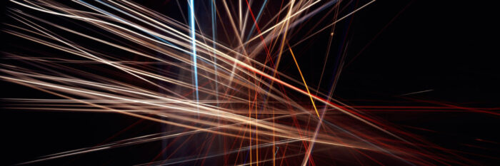 Abstract light painting art