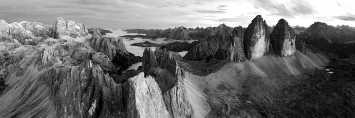Dolomites drone photography