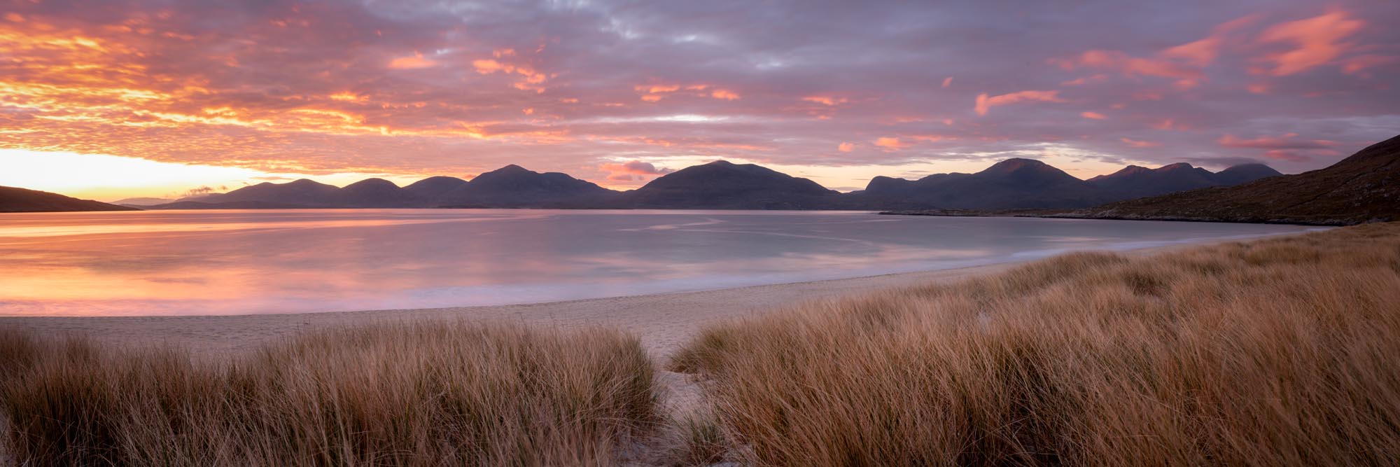 Luskentyre Sunsets Jason Denning Panoramic Photography