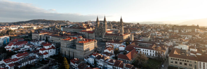 Camino de Santiago de Compostela Church Spain