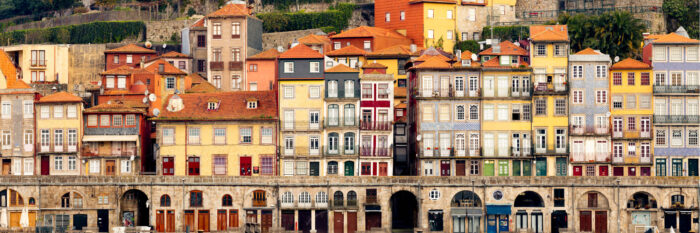 Neoclassical architecture in Porto, Portugal