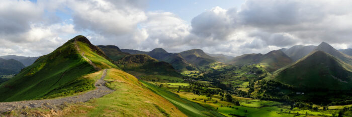 Catbells Walk cat bells fell newlands valley Lake District